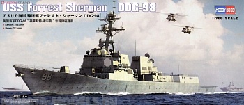 83414 Корабль USS Forrest Sherman DDG-98 1/700