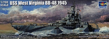 05772P USS West Virginia BB-48 1945