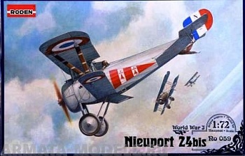 Rod059 Самолёт Nieuport 24 bis