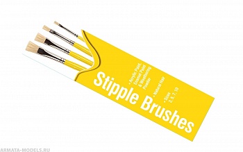 AG4306 Набор кистей Stipple Brush Pack