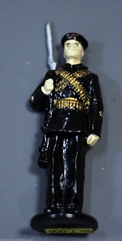 7-056 окрашеная фигура Матрос в бушлате. Оборона Одессы