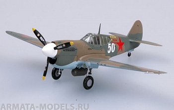 37275EM Самолет P -40E Киттихаук 154-й ИАП, 1942 г.