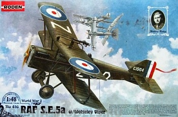 Rod416 Самолёт RAF S.E.5A W/WOLSELEY VIPER