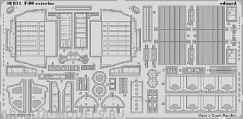 48811ED  F-80 exterior (for Hobby Boss kit) 1/48