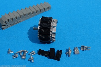 MTL-35311 Уширители для траков VVSS M4 Sherman  тип 1, дополнительный набор, подходит для любых траков VVSS M4кроме Т41 и  WE210