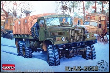 Rod805 Советский грузовик КрАЗ-255B