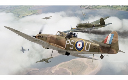 A02069 САМОЛЕТ Boulton Paul Defiant Mk.1 Airfix