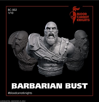 BCK-B-004 Варвар | Бюст 1/10