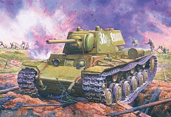 ЕЕ35084 КВ-1 обр.1941 ранняя версия Тяжелый танк