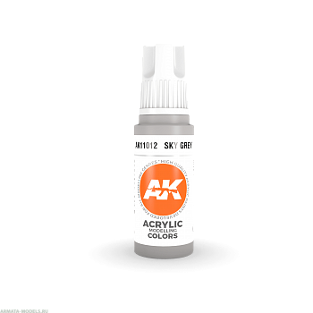 AK11012 Краска акриловая Sky Grey 17ml