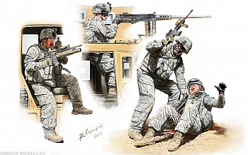 MB35170 Фигуры, У нас «трехcотый»! Американская современная армия, Ближний Восток, наше время