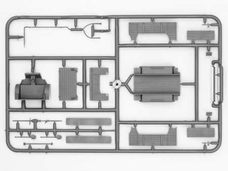 72451 Krupp L2H143 Kfz70, германский легкий грузовой втомобиль ICM