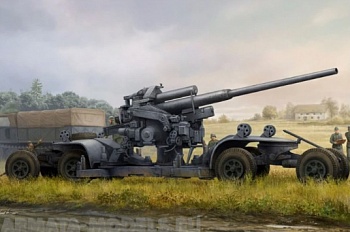 84545HB Артиллерийское орудие German 12.8cm FLAK 40