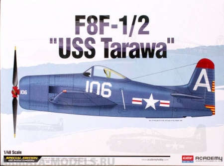 12313 Самолет  F8F-1/2 Bearcat USS Tarawa Academy