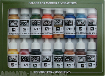 V-70101 Набор Model Color №1  Folkstone Basics (16цв.)