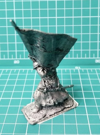 4167ТБ ВИМ, пеший стрелец - знаменосец, 54 мм Три Богатыря