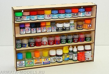 POL-01 Полка настольно-подвесная на 4 яруса