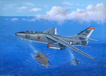 02871 Самолет  EA-3B Skywarrior Strategic Bomber Trumpeter