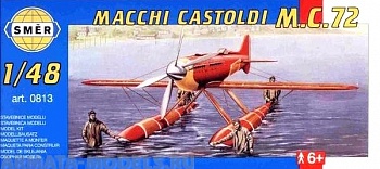 0813SM Самолёт  Macchi M.C. 72 (1:48)
