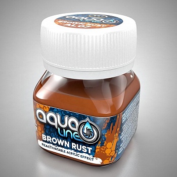 AL-07 Тонировочная паста AQUALINE  ржавчина коричневая