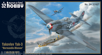 SH32067 Самолет Yakovlev Yak-3 Normandie-Niemen HI-TECH
