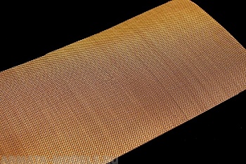 AH0054 Сетка латунная плетеная, ячейка 1,20 мм 10х20 см