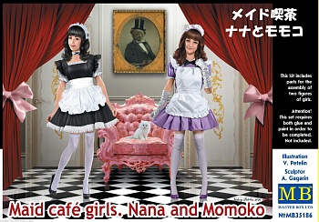 MB35186 Фигуры Девушки в стиле мэйдо-кафе. Нана и Момоко