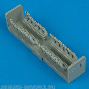 QB48163  1/48 Bf 110C exhaust (EDU)