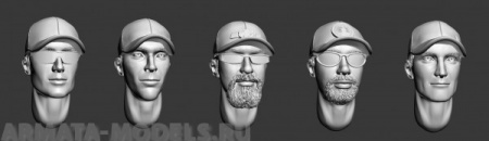 ARM356005 Современные головы (ЧВК) №2 ARMOR35