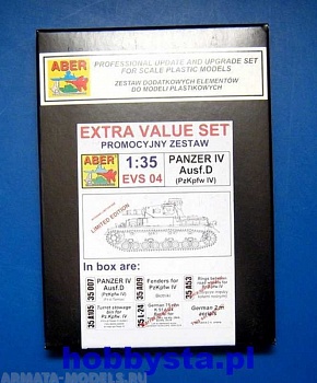 ABR-EVS-04  Дополнения для  PzKpfw IV Ausf.D для