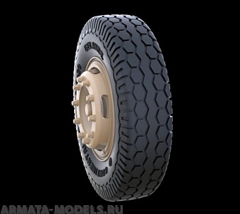 RE35-245 Дополнение для моделей Road Wheels for Mercedes 4500 (Late Pattern)