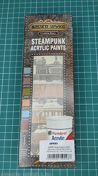 AB9065 Краска акриловая Steampunk Paint Pack Scenic Matt Acrylic 8 x 14ml 3 x brush