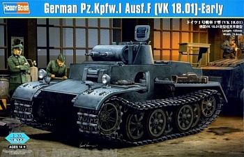 83804 Танк German Pzkpfw.I Ausf.F (VK1801)-Early