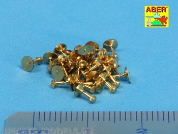 ABR-16 100  Дополнения для  Turned imitation of Hexagon bolts x30 pcs. универсальный набор 1/16
