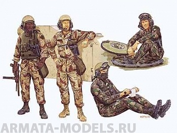 3020Д Солдаты U.S. Tank Сrew