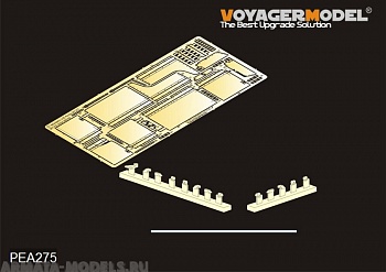 PEA275 Набор фототравления для Modren US Army M1A1&M1A2 side skirts(For TAMIYA 35269)