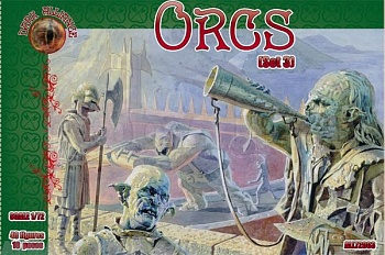 ALL72003 Фигуры Orcs set 3 1/72