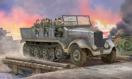 05531 Тягач  Sd.Kfz.6 Trumpeter