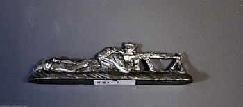 Н-7-128 ВДВ. Десантник с пулеметом