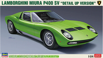 20439 Автомобиль Lamborghini Miura P400 SV Detail Up Version (HASEGAWA) 1/24