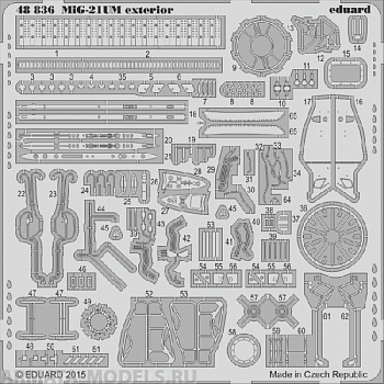 48836ED MiG-21UM exterior