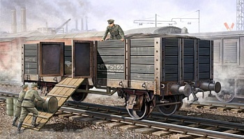 01517 Железножорожный полувагон 